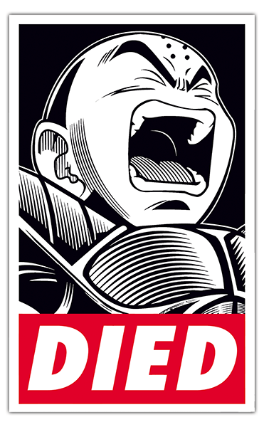 Adesivi per Auto e Moto: Dragon Ball Obey