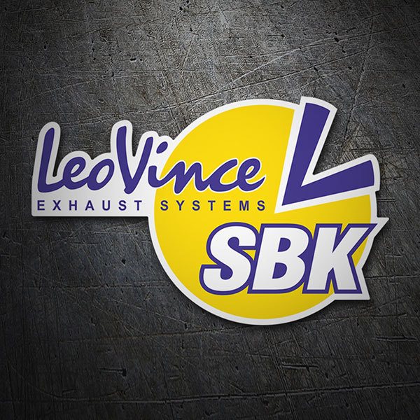 Adesivi per Auto e Moto: LeoVince Exhaust Systems SBK