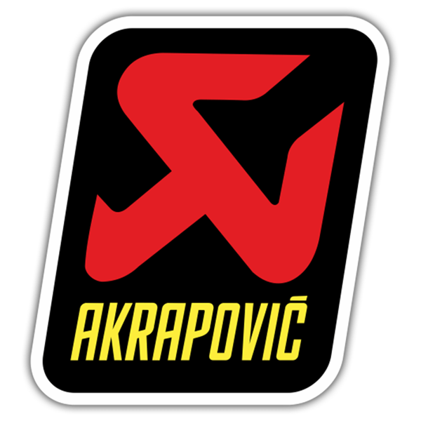 Adesivi per Auto e Moto: Logo Akrapovic