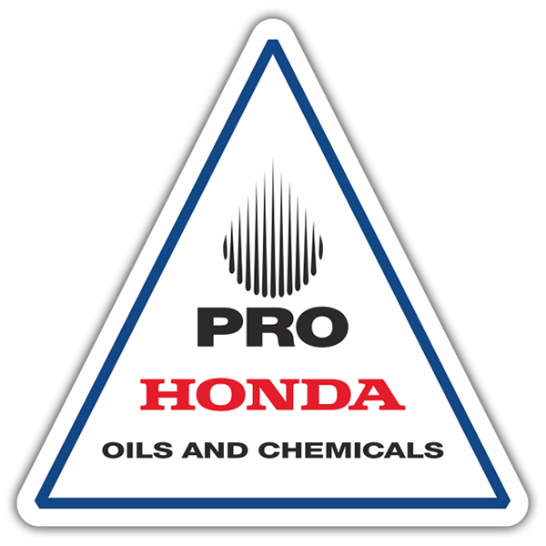Adesivi per Auto e Moto: Pro Honda Oils and Chemicals
