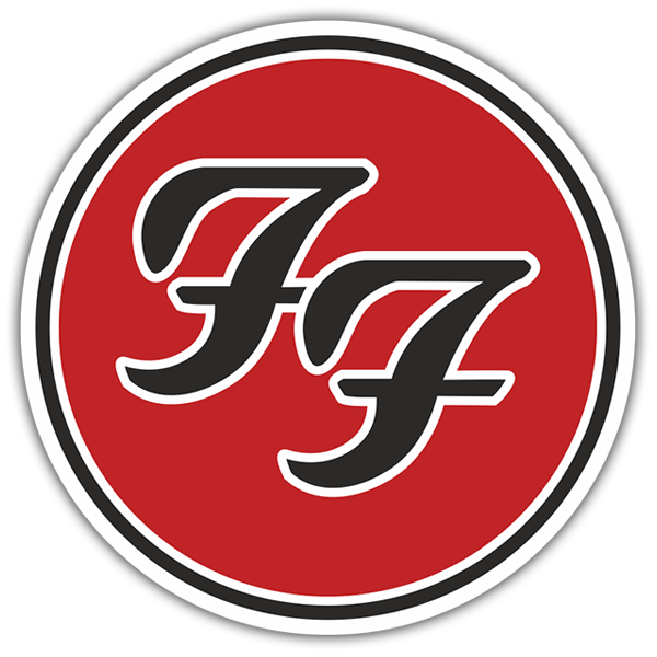 Adesivi per Auto e Moto: Foo Fighters Logo