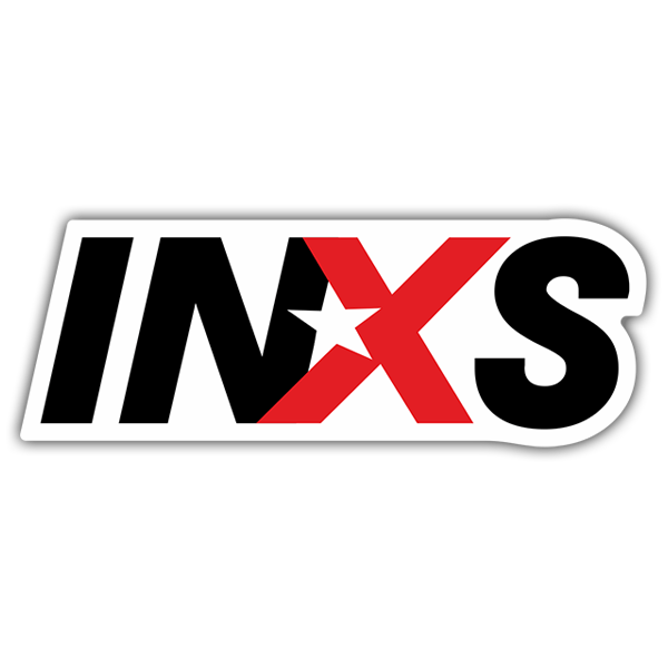Adesivi per Auto e Moto: INXS Logo