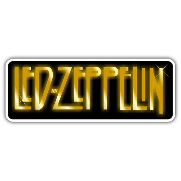 Adesivi per Auto e Moto: Led Zeppelin Logo