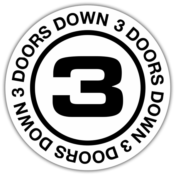 Adesivi per Auto e Moto: 3 Doors Down
