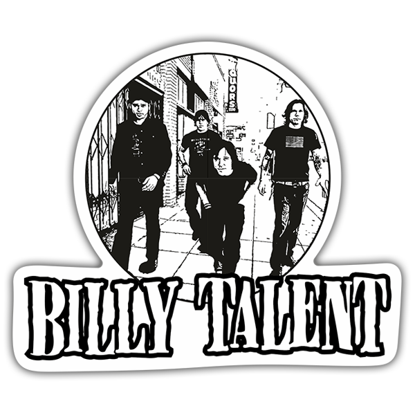 Adesivi per Auto e Moto: Billy Talent