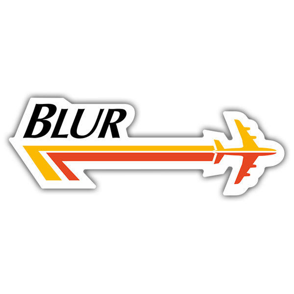 Adesivi per Auto e Moto: Blur