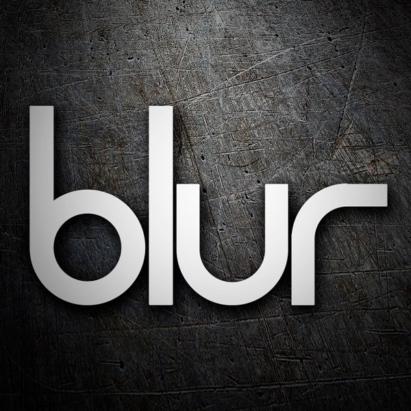 Adesivi per Auto e Moto: Blur Logo