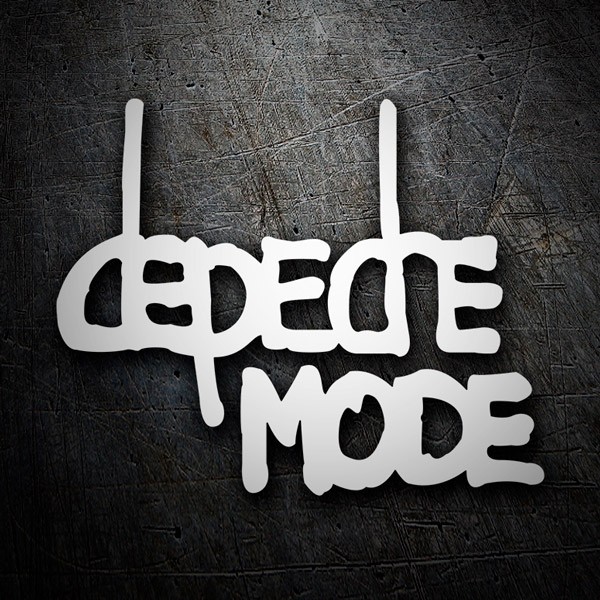 Adesivi per Auto e Moto: Depeche Mode