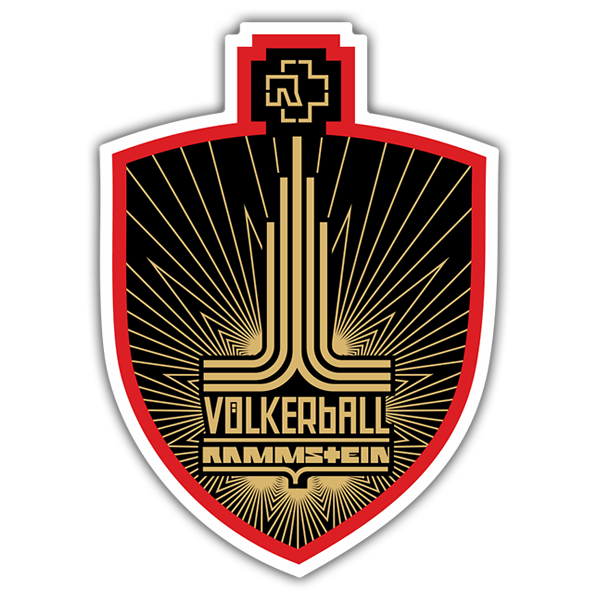 Adesivi per Auto e Moto: Rammstein - Völkerball