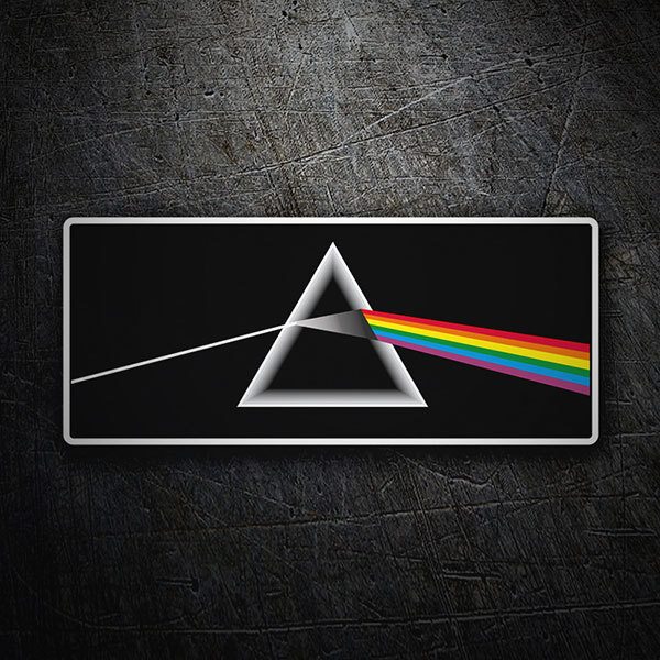 Adesivi per Auto e Moto: Pink Floyd - The Dark Side of the Moon