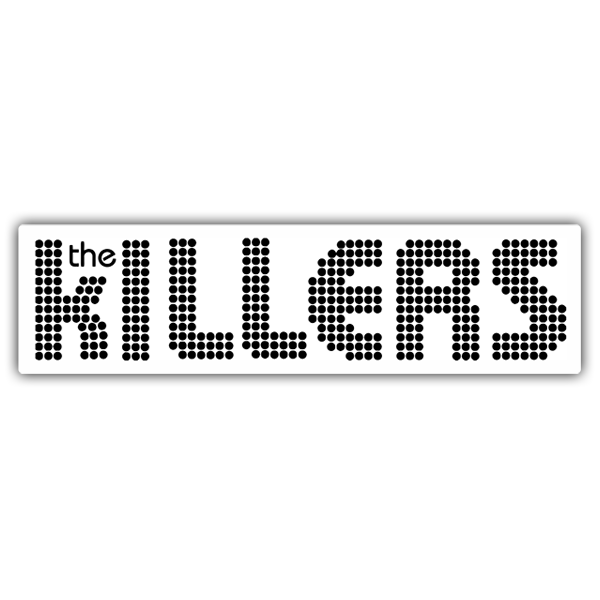 Adesivi per Auto e Moto: The Killers Logo