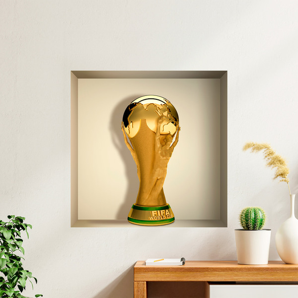 Adesivi Murali: Coppa del Mondo di calcio nicchia