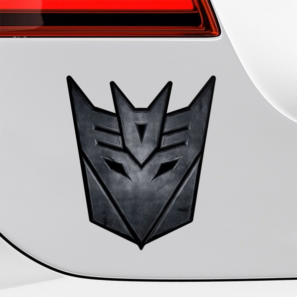 Adesivi per Auto e Moto: Transformers Decepticon logo