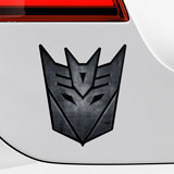 Adesivi per Auto e Moto: Transformers Decepticon logo 3
