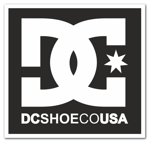 Adesivi per Auto e Moto: DC Shoes USA