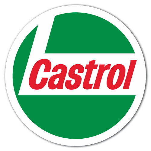 Adesivi per Auto e Moto: Castrol 7