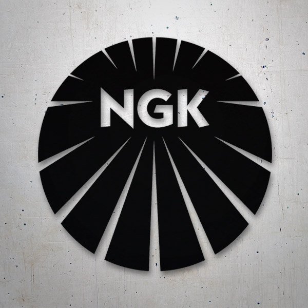 Adesivi per Auto e Moto: Logo NGK Spark Plug