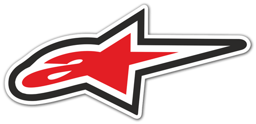 Adesivi per Auto e Moto: Alpinestars Logo 2
