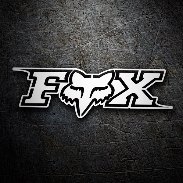 Adesivi per Auto e Moto: Fox logo 2