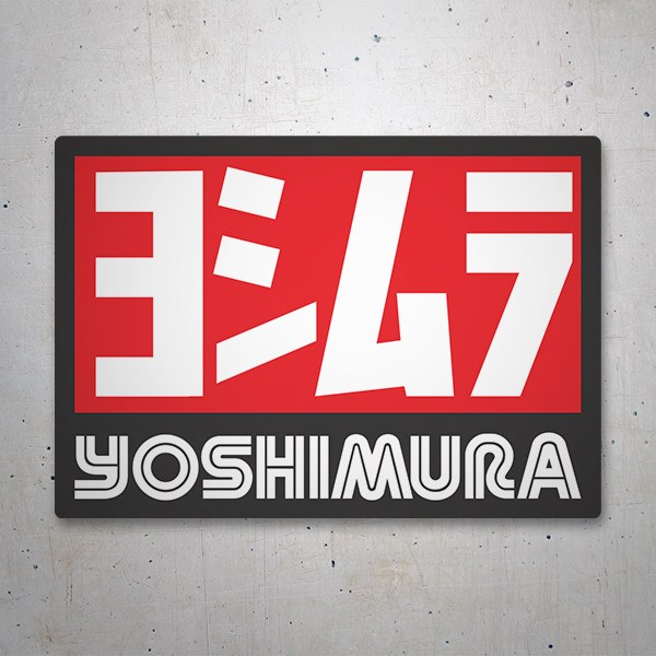 Adesivi per Auto e Moto: Yoshimura 6
