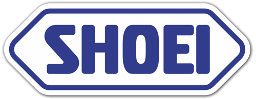 Adesivi per Auto e Moto: Shoei 2 blu