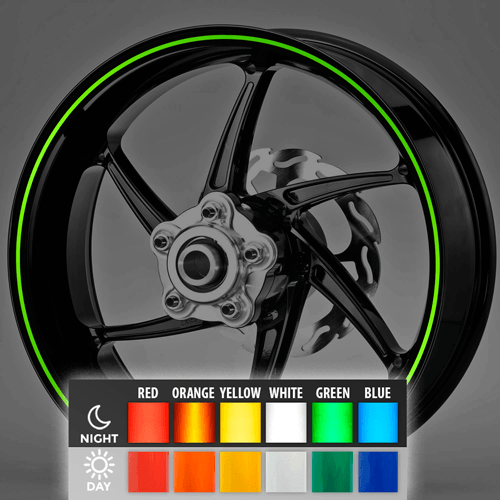 Adesivi per Auto e Moto: Strisce riflettenti sul bordo 4 mm