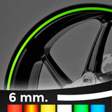 Adesivi per Auto e Moto: Kit adesivi route Strisce riflettenti 6 mm. 3