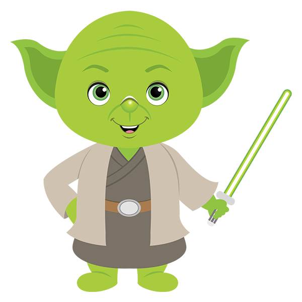 Adesivi per Bambini: Yoda