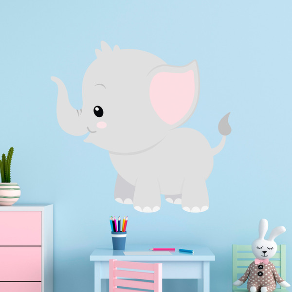 Adesivi per bambini elefante vicente
