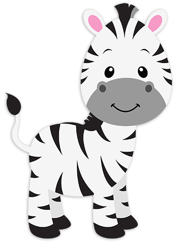 Adesivi per Bambini: Zebra bambino