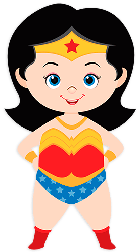 Adesivi per Bambini: Wonder Woman