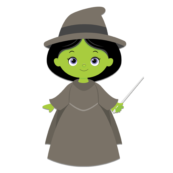Adesivi per Bambini: Strega Mago di Oz