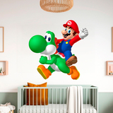 Adesivi per Bambini: Mario e Yoshi 4