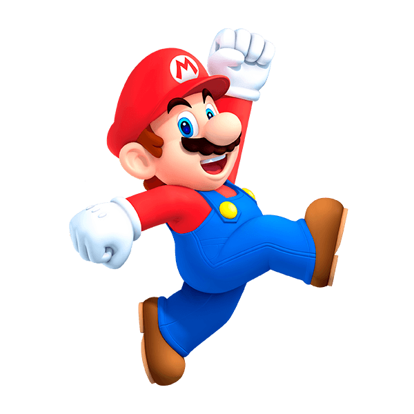 Adesivi per Bambini: Mario Bros Super Salto