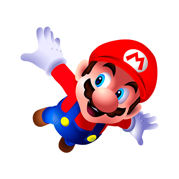 Adesivi per Bambini: Mario Bros Volando