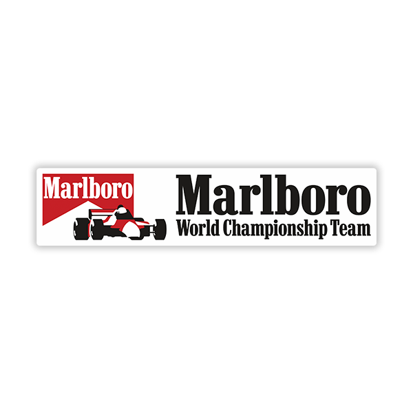 Adesivi per Auto e Moto: Marlboro F1