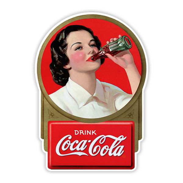 Adesivi per Auto e Moto: Coca Cola anni