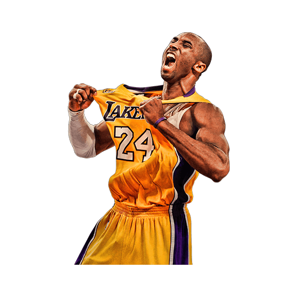 Adesivi Murali: Kobe Bryant Mamba