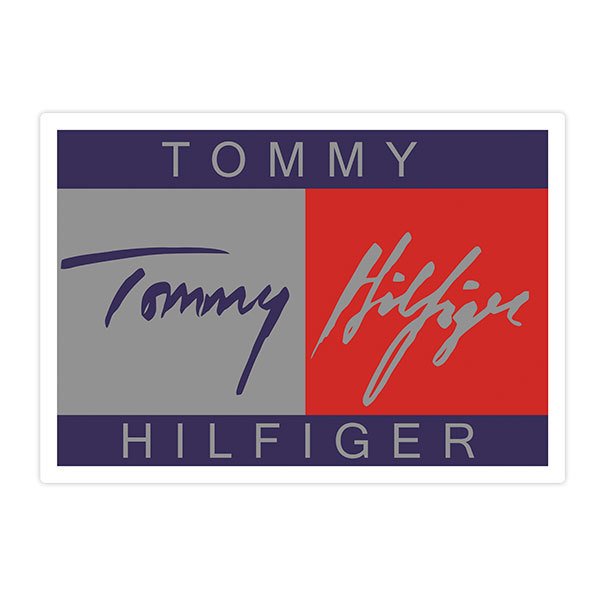 Adesivi per Auto e Moto: Tommy Hilfiger Firma