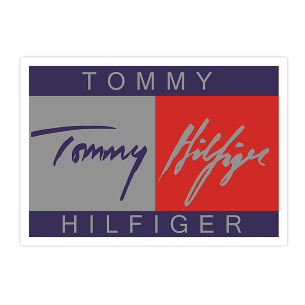 Adesivi per Auto e Moto: Tommy Hilfiger Firma