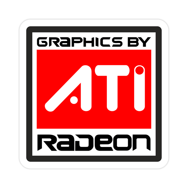 Adesivi per Auto e Moto: ATI Radeon