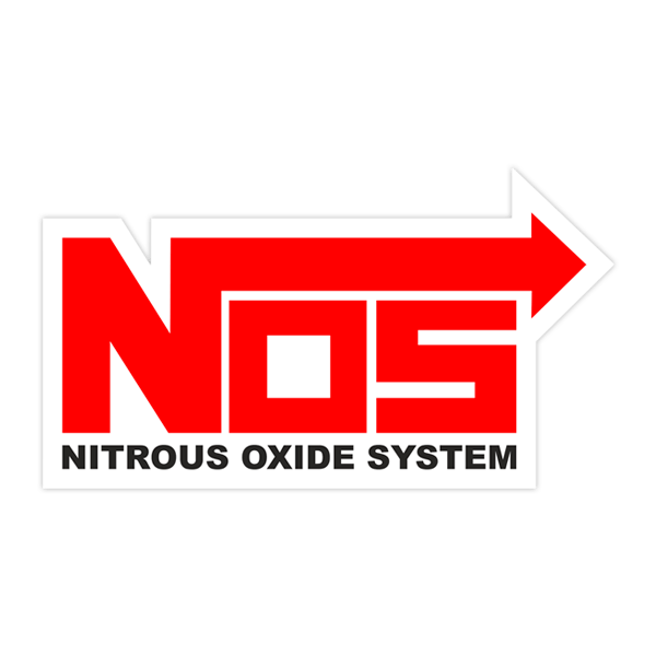 Adesivi per Auto e Moto: NOS Nitrous Oxide System