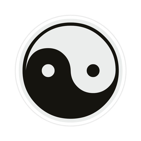 Adesivi per Auto e Moto: Yin Yang