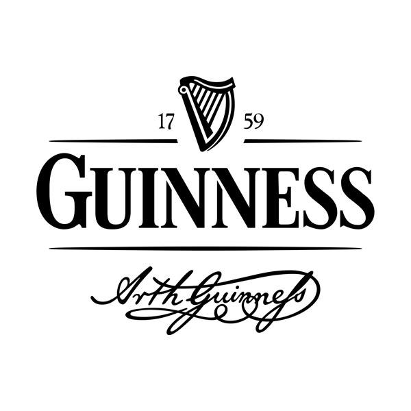 Adesivi Murali: Guinness 1759