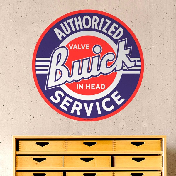 Adesivi Murali: Buick Service