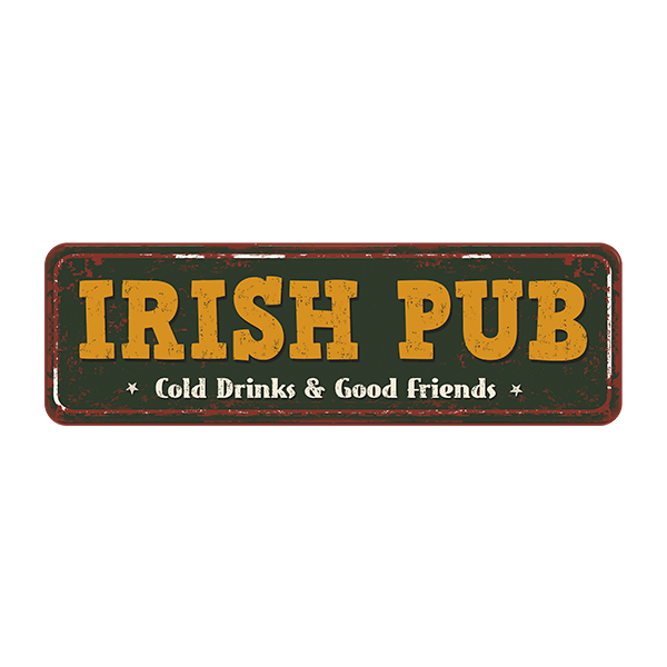 Adesivi Murali: Irish Pub