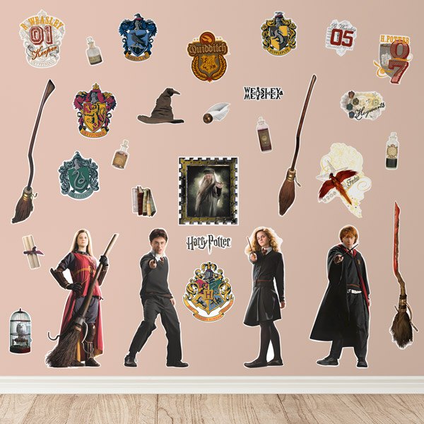 Adesivi Murali Personaggi di Harry Potter