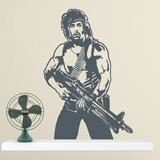 Adesivi Murali: Rambo 3
