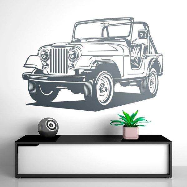 Adesivi Murali: Jeep