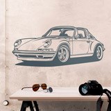 Adesivi Murali: Porsche 911 Cabrio 2
